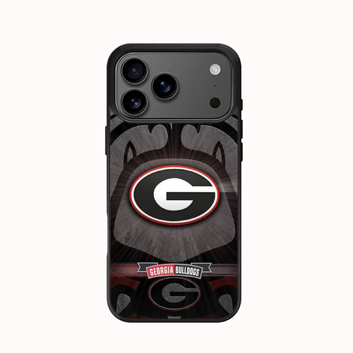 Georgia Bulldogs Logo iPhone 18 Case