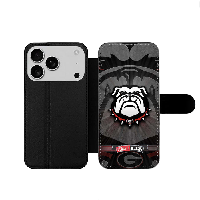 Georgia Bulldogs iPhone 17 Wallet Case