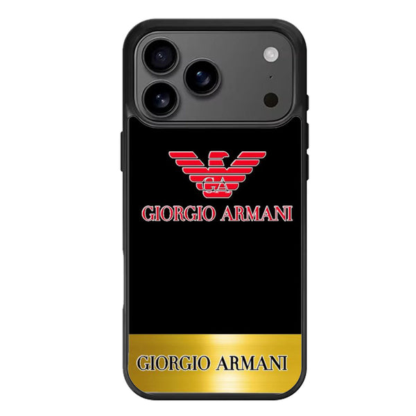 Giorgio Armani Logo iPhone 17 Case