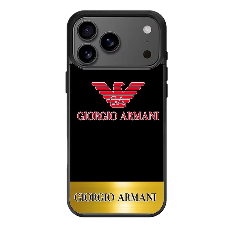 Giorgio Armani Logo iPhone 17 Case