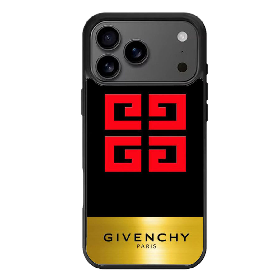 Givenchy Red Gold iPhone 17 Case
