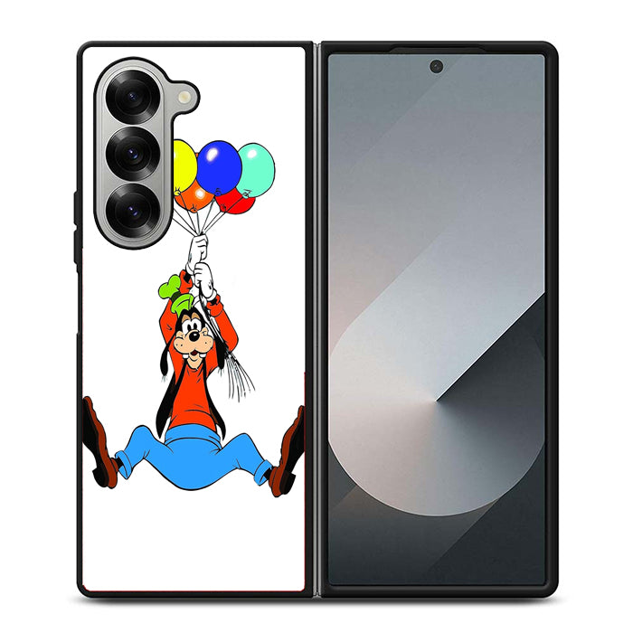 Goofy Balloons Disneyland Cartoon Samsung Z Fold 6 Case