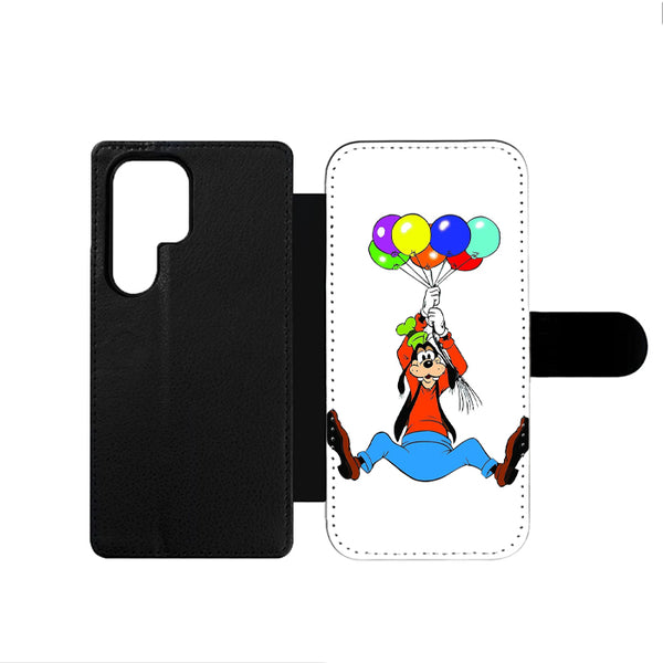 Goofy Balloons Disneyland Cartoon Samsung Wallet Case