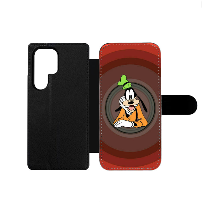 Goofy Cartoon Samsung Wallet Case