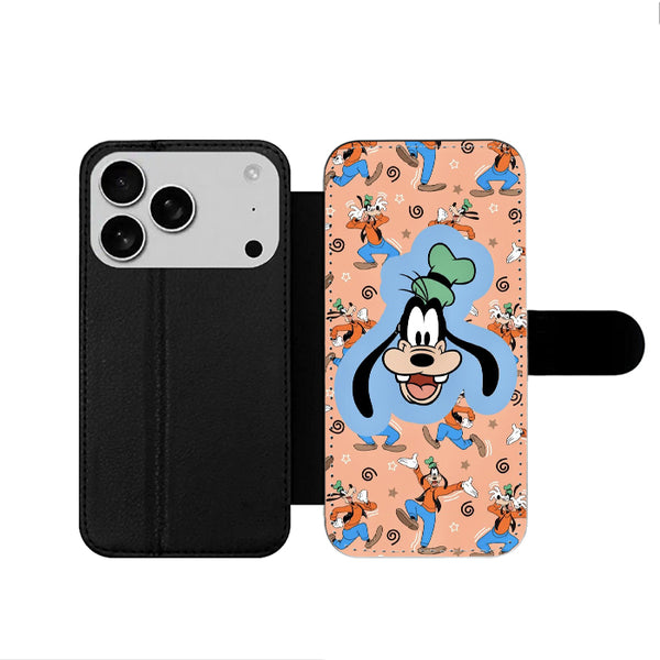 Goofy Duck Cartoon iPhone 17 Wallet Case