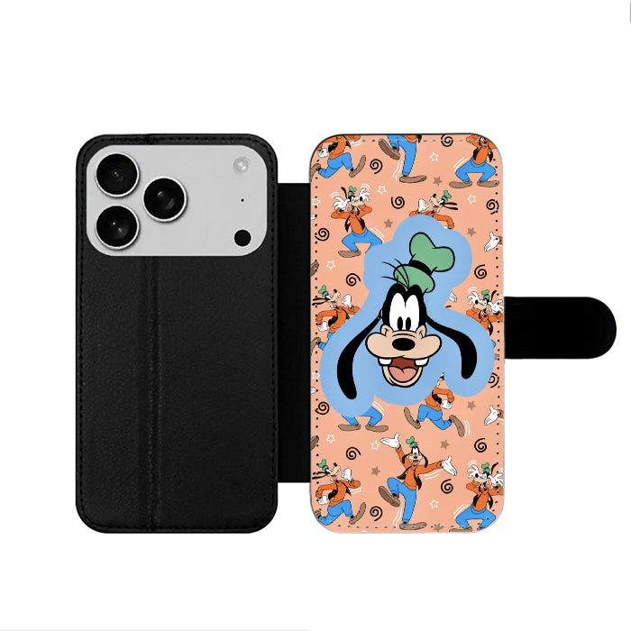 Goofy Duck Cartoon iPhone 17 Wallet Case