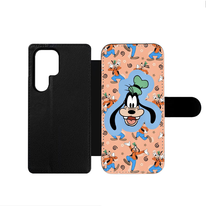 Goofy Duck Cartoon Samsung Wallet Case