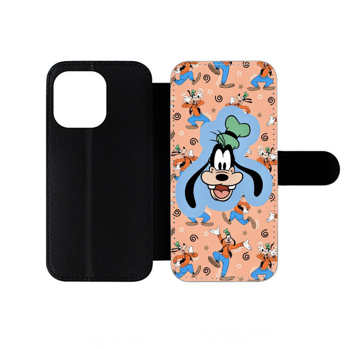 Goofy Duck Cartoon iPhone Wallet Case