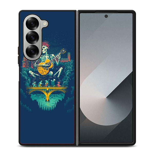 Grateful Dead Rose Samsung Z Fold Case