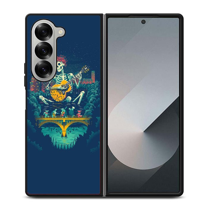 Grateful Dead Rose Samsung Z Fold 6 Case