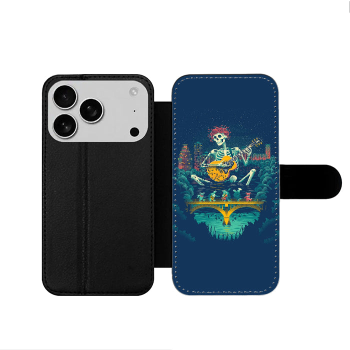 Grateful Dead Rose iPhone 17 Wallet Case
