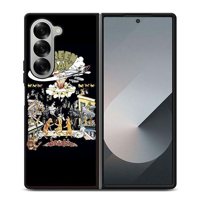 Green Day Dookie Samsung Z Fold 6 Case