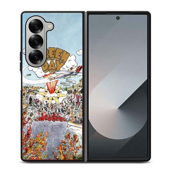 Green Day Dookie Art Samsung Z Fold Case