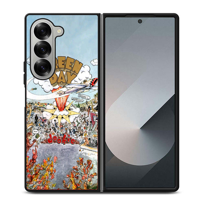 Green Day Dookie Art Samsung Z Fold Case