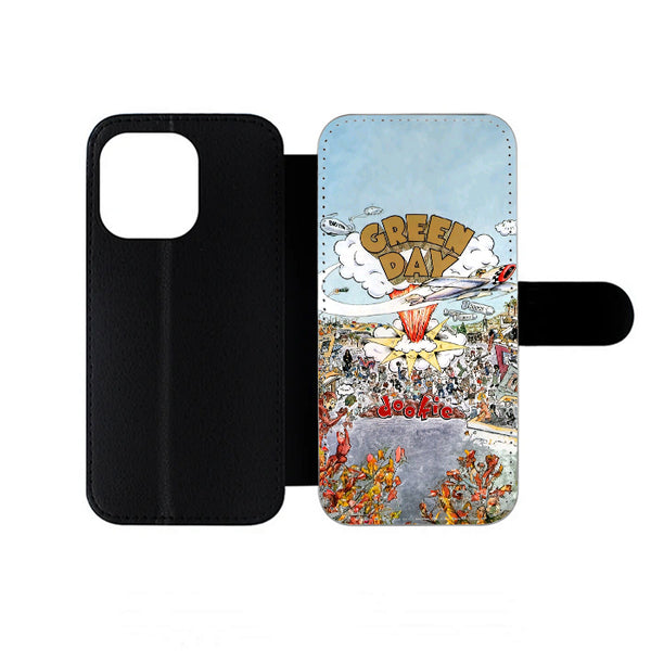 Green Day Dookie Art iPhone Wallet Case
