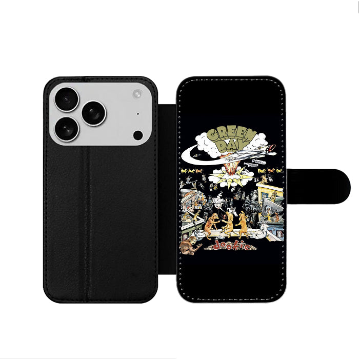 Green Day Dookie iPhone 17 Wallet Case