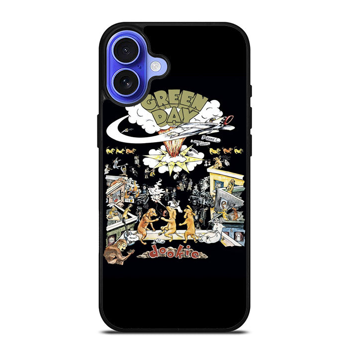 Green Day Dookie iPhone 16 Case