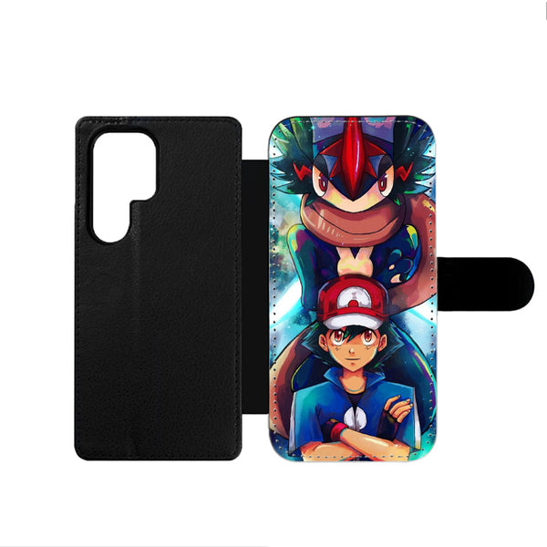 Greninja Pokemon Pose Samsung Wallet Case