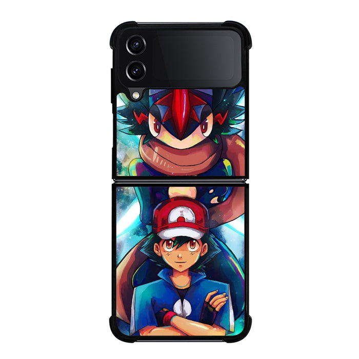 Greninja Pokemon Pose Samsung Z Flip Case