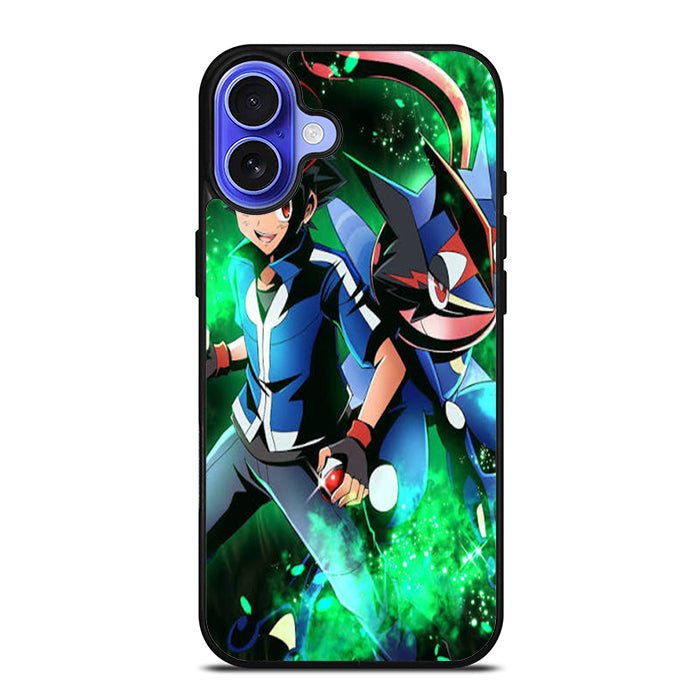 Greninja Pokemon iPhone 16 Case