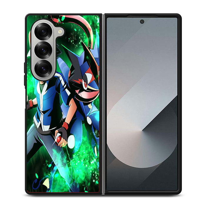 Greninja Pokemon Samsung Z Fold 6 Case