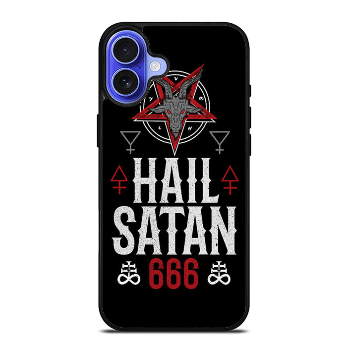 Hail Satan 666 iPhone 17 Case