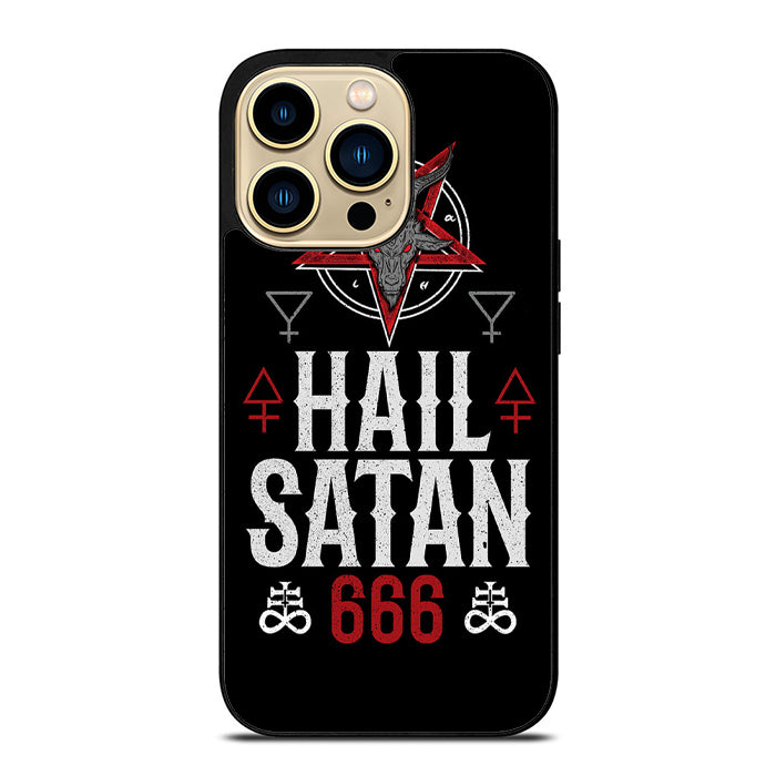 Hail Satan 666 iPhone 14 Case