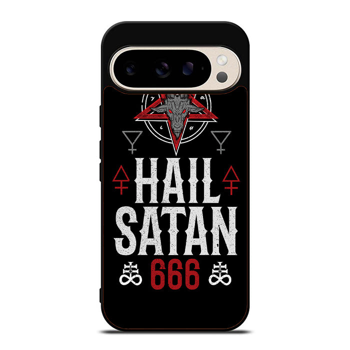 Hail Satan 666 Google Pixel 9 Case