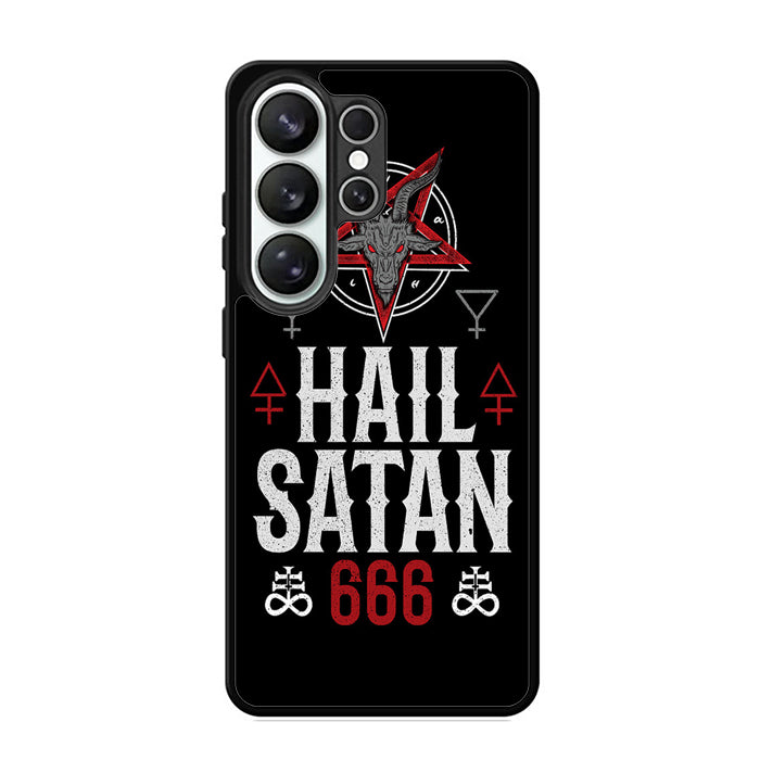 Hail Satan 666 Samsung S26 Case