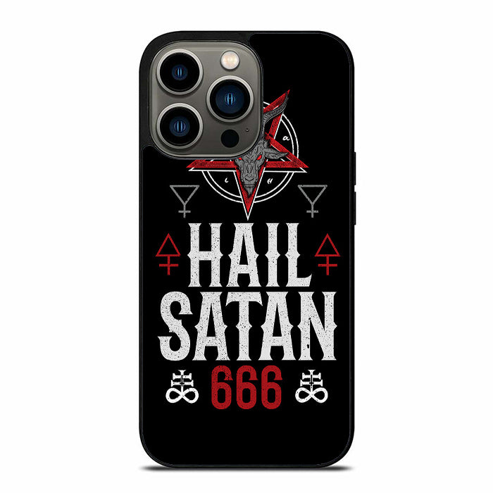 Hail Satan 666 iPhone 13 Case