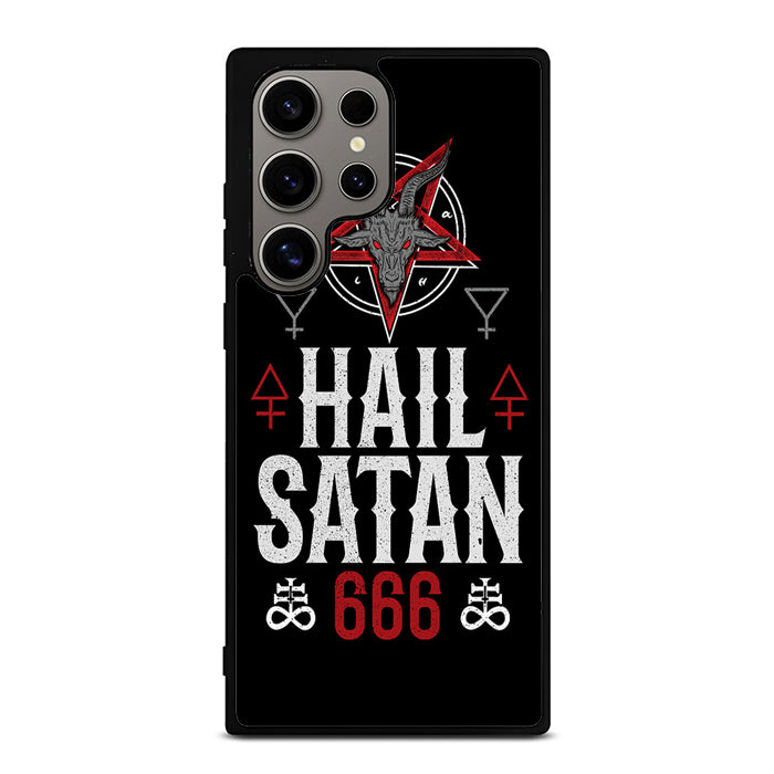 Hail Satan 666 Samsung S24 Case