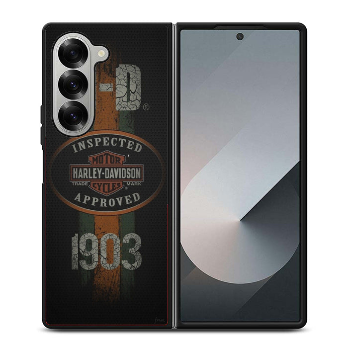 Harley Davidson 1903 Samsung Z Fold Case