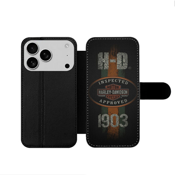 Harley Davidson 1903 iPhone 17 Wallet Case