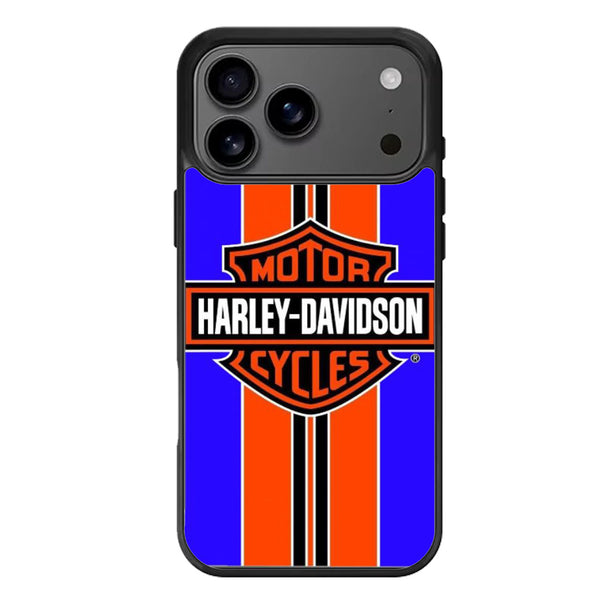 Harley Davidson Blue Strip iPhone 17 Case