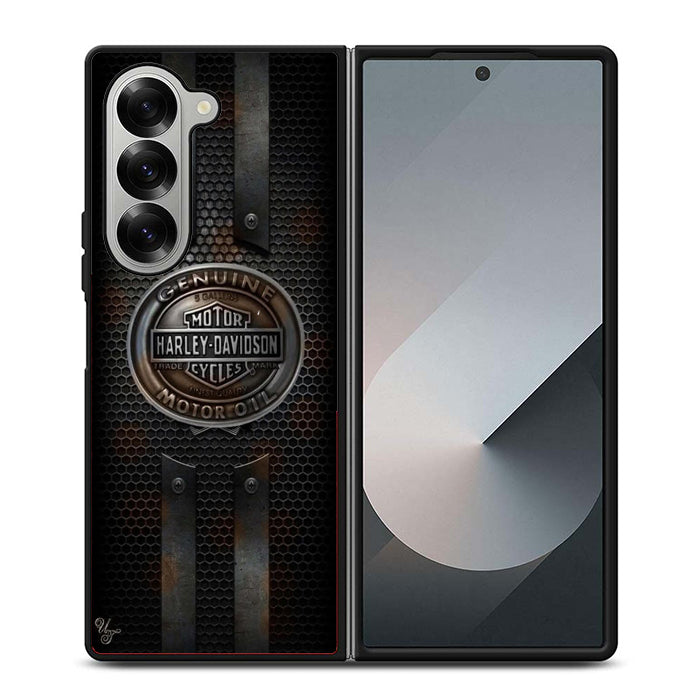 Harley Davidson Cycles Samsung Z Fold Case