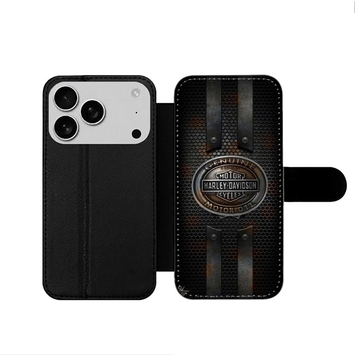Harley Davidson Cycles iPhone 17 Wallet Case