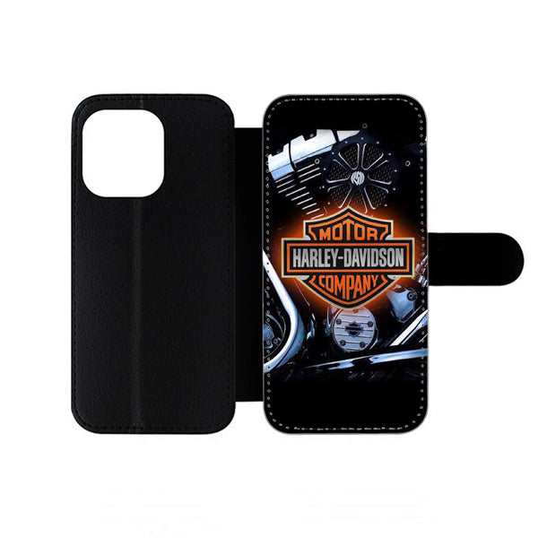 Harley Davidson Engine Logo iPhone Wallet Case