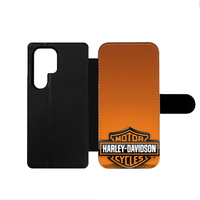 Harley Davidson Logo Samsung Wallet Case