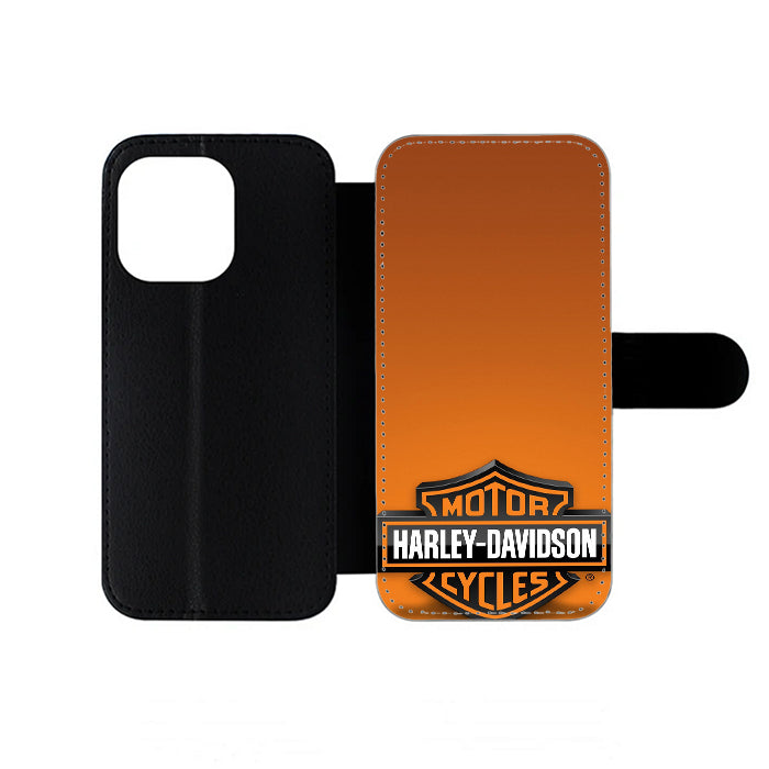 Harley Davidson Logo iPhone Wallet Case