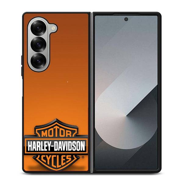 Harley Davidson Logo Samsung Z Fold Case