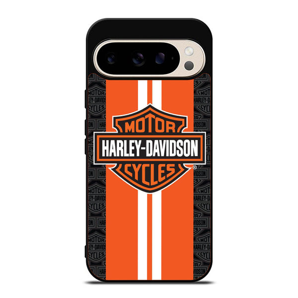 Harley Davidson Towel Orange Racing Stripes Google Pixel 9 Case