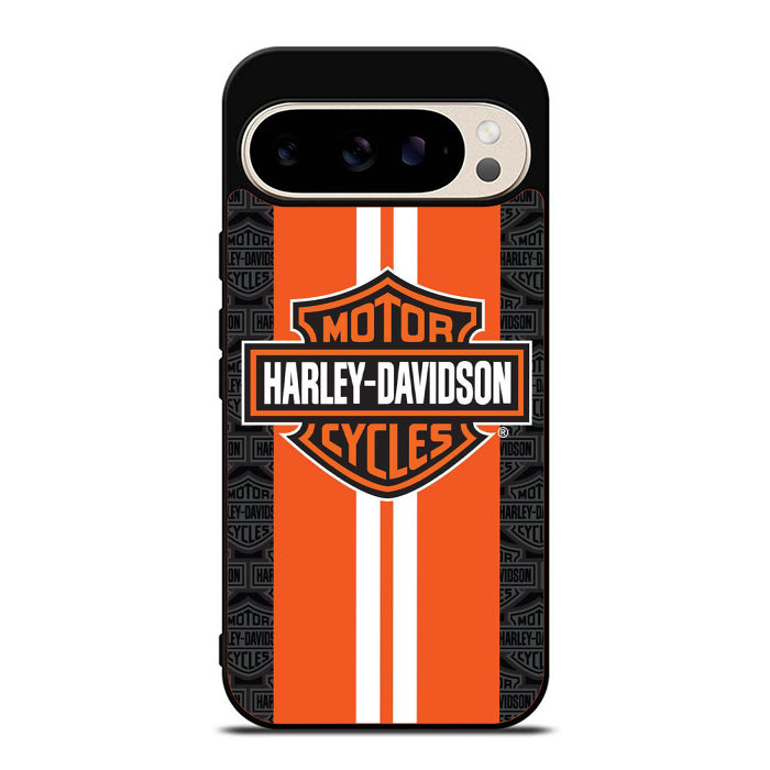 Harley Davidson Towel Orange Racing Stripes Google Pixel 9 Case