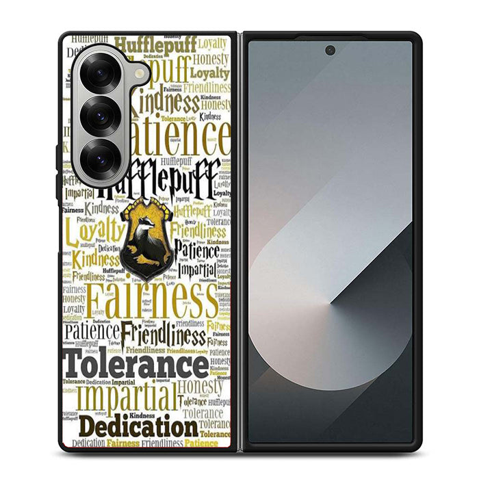 Harry Potter Hufflepuff Samsung Z Fold 6 Case