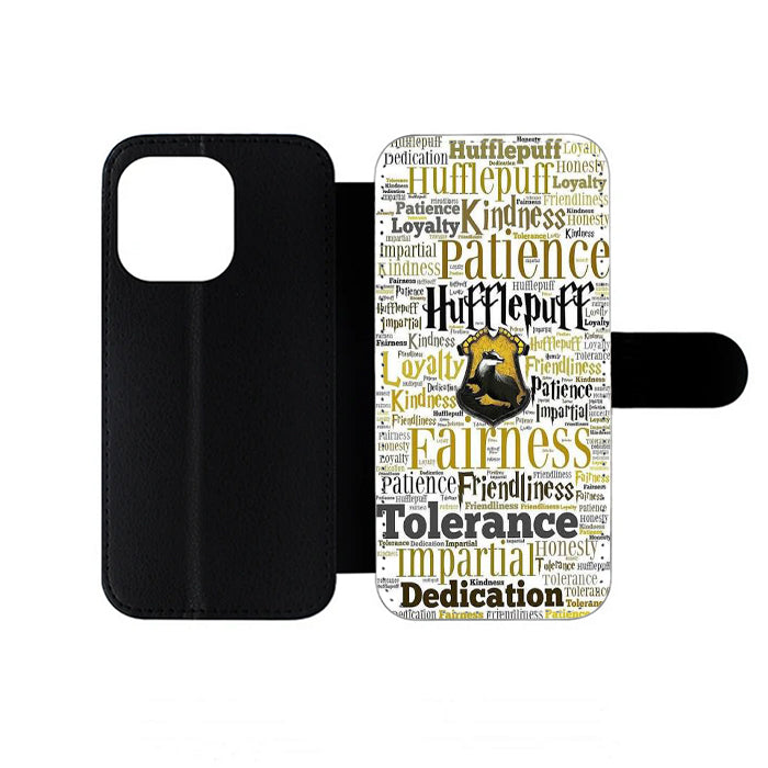 Harry Potter Hufflepuff iPhone Wallet Case