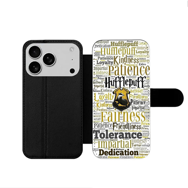 Harry Potter Hufflepuff iPhone 17 Wallet Case
