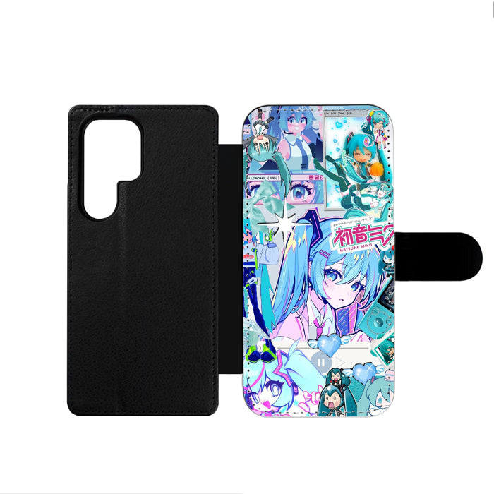 Hatsune Miku Cool Samsung Wallet Case