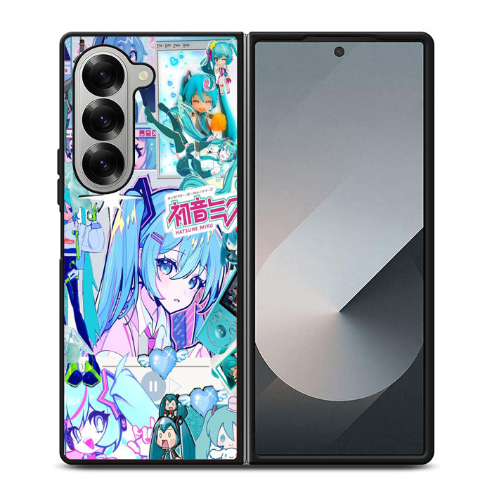 Hatsune Miku Cool Samsung Z Fold 6 Case