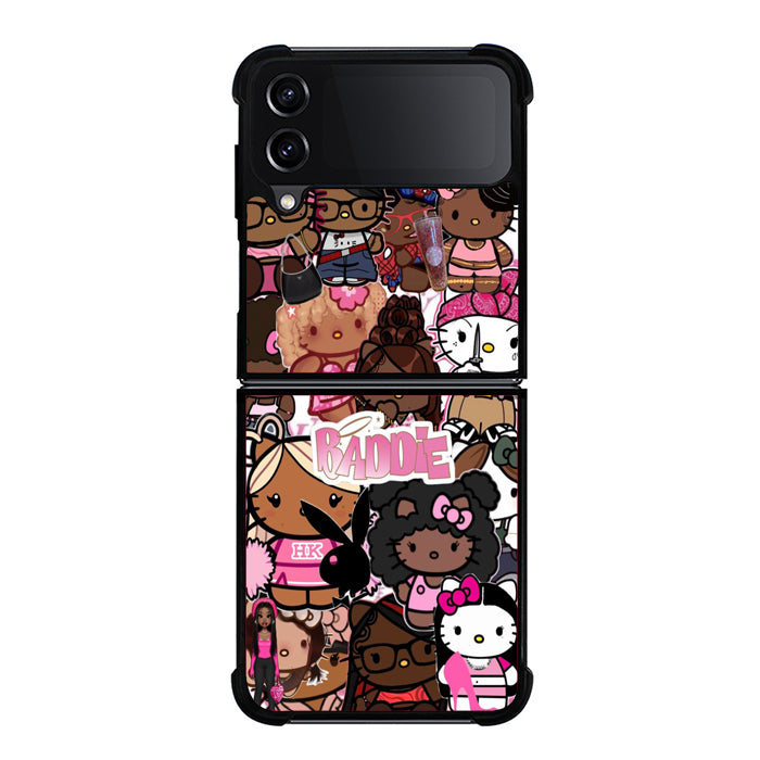 Hello Kitty Baddie Samsung Z Flip 4 Case