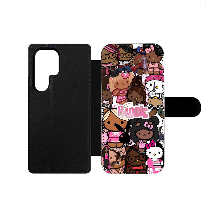 Hello Kitty Baddie Samsung Wallet Case