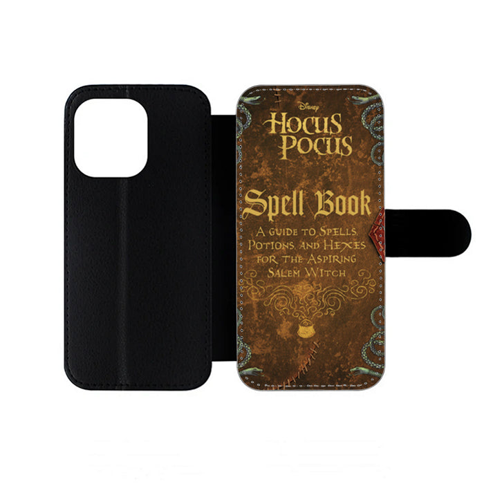 Hocus Pocus Spell Book Disney iPhone Wallet Case